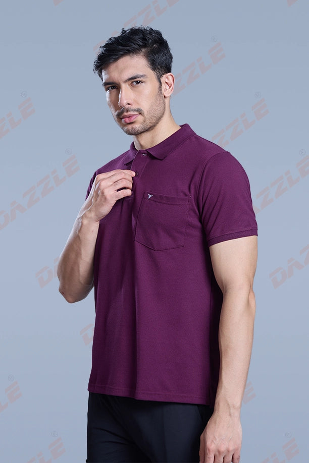 MATTY COMFORT T-SHIRT- ITALIAN PLUM