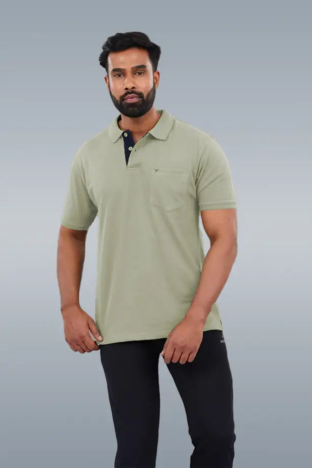 MATTY COMFORT T-SHIRT- LIGHT GREY