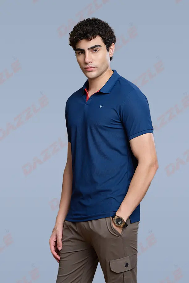 CRAZY MATTY SLIM FIT T-SHIRT - AIRFORCE
