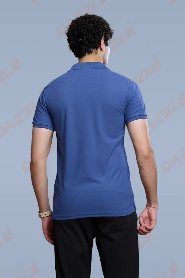 CRAZY MATTY SLIM FIT T-SHIRT - BLUE GREY