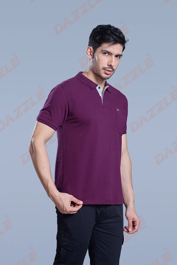 MATTY COMFORT T-SHIRT- ITALIAN PLUM