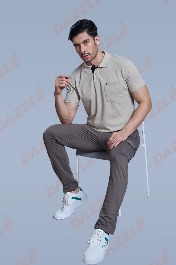 MATTY COMFORT T-SHIRT- LIGHT GREY