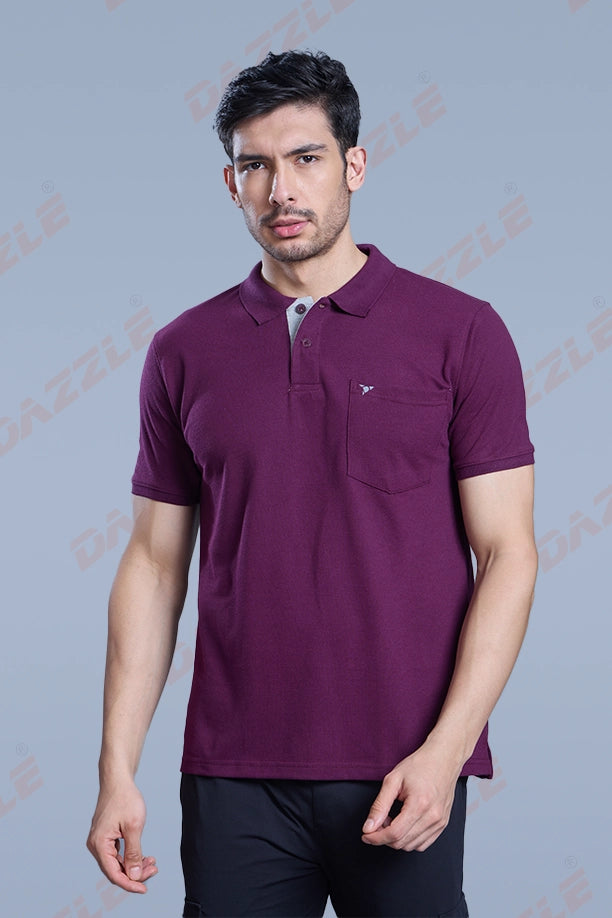 MATTY COMFORT T-SHIRT- ITALIAN PLUM