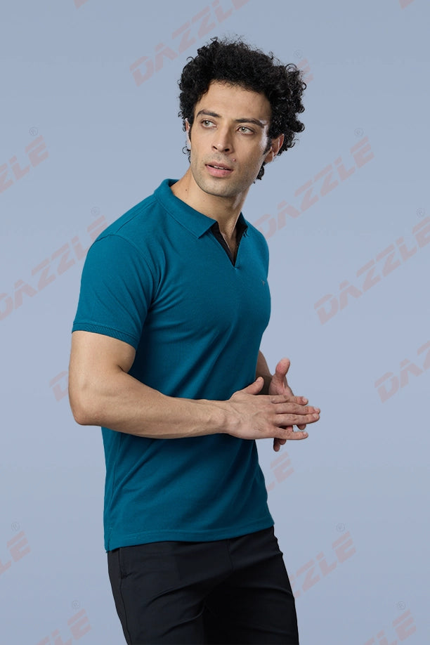 MATTY SLIM FIT T- SHIRT - NEW GREEN