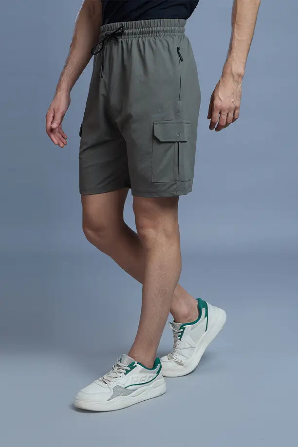 POWER CARGO SHORT - ZACHO GREY – Dazzle Sportswear