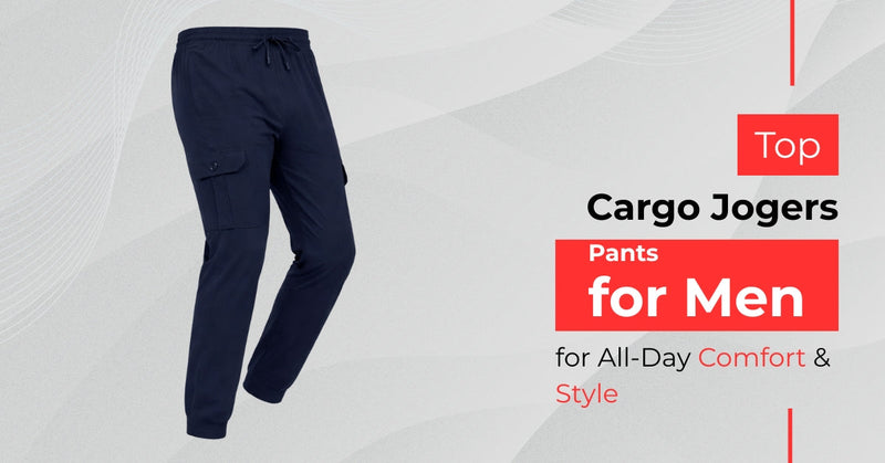 Top Cargo Joggers Pants for Men for All-Day Comfort & Style