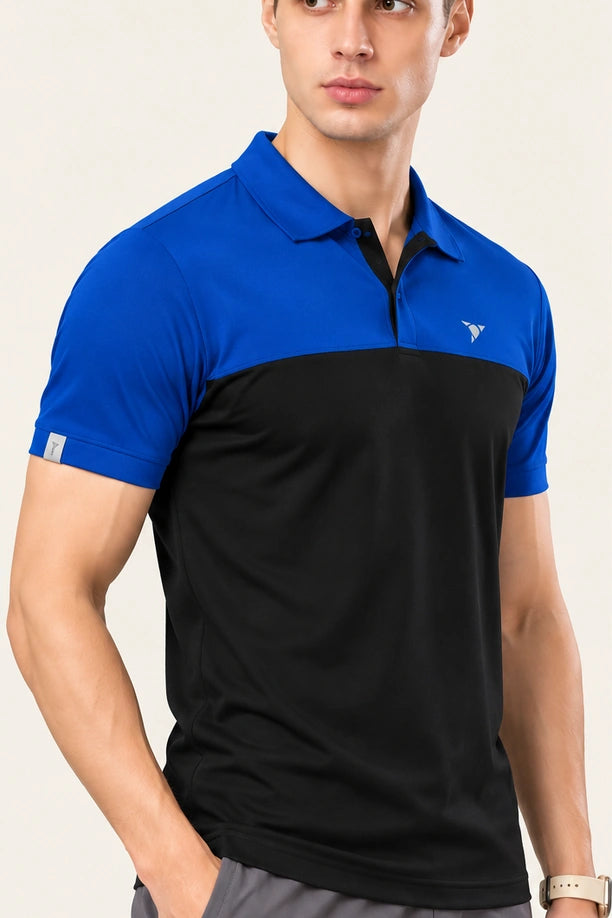 Men Slim Fit Polo T-Shirt with Spring