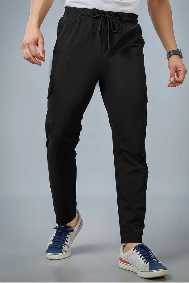 Men Regular Fit Cargo Pants with PILOT