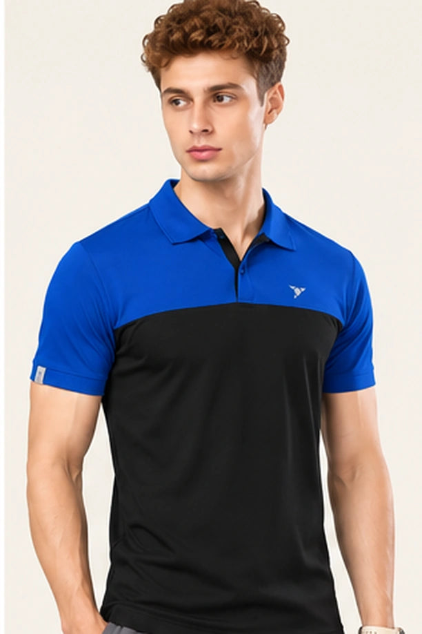 Men Slim Fit Polo T-Shirt with Spring