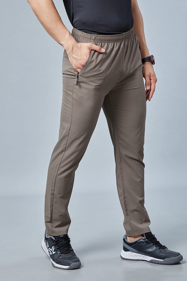 Men's Regular Fit Track Pants Pockets with RACE