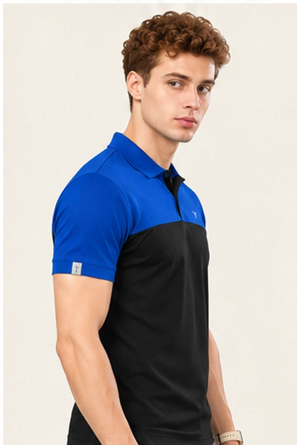 Men Slim Fit Polo T-Shirt with Spring