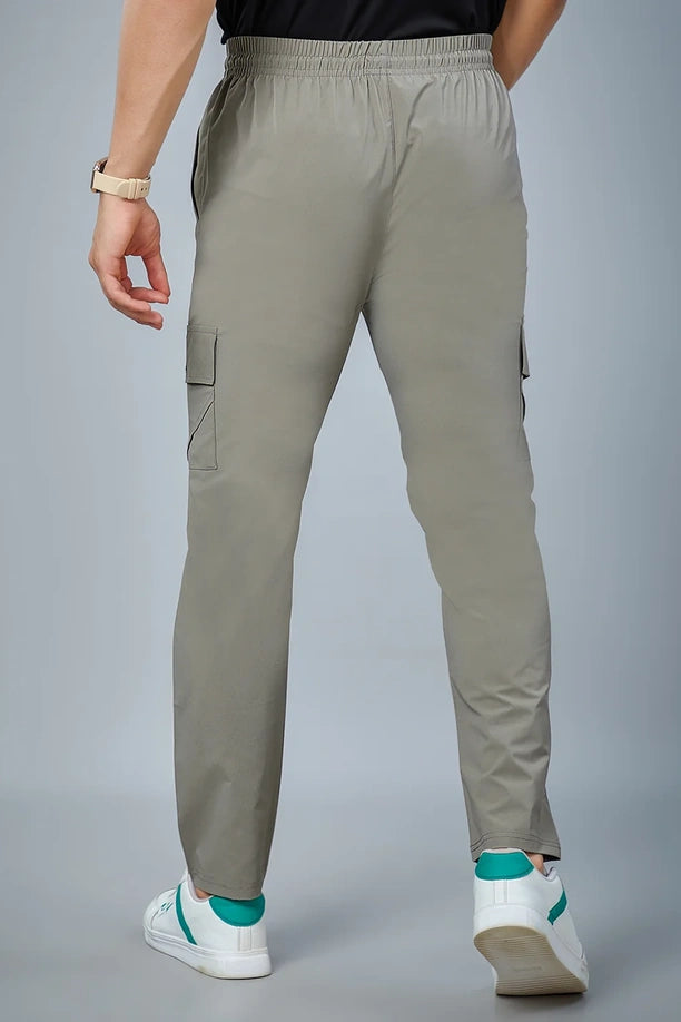 Men Regular Fit Cargo Pants with PILOT