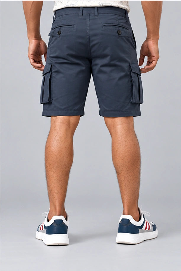 Men Regular Fit Cargo Shorts