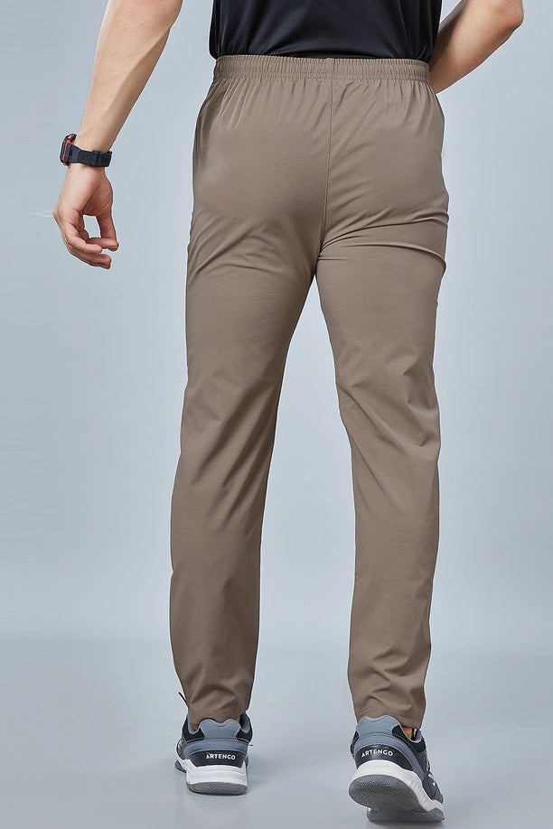 Men's Regular Fit Track Pants Pockets with RACE