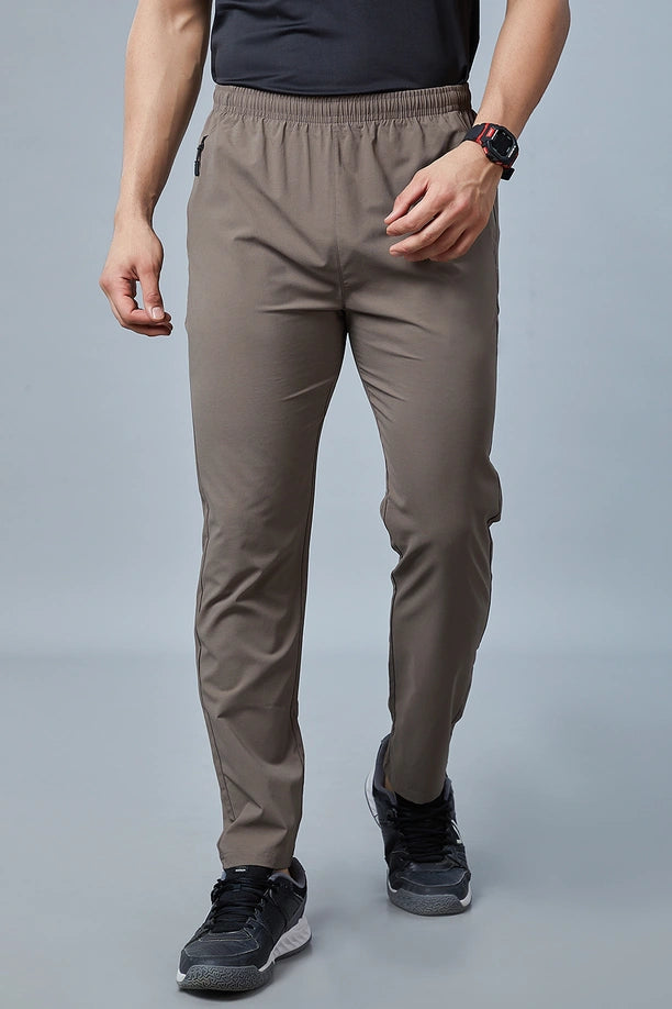 Men's Regular Fit Track Pants Pockets with RACE