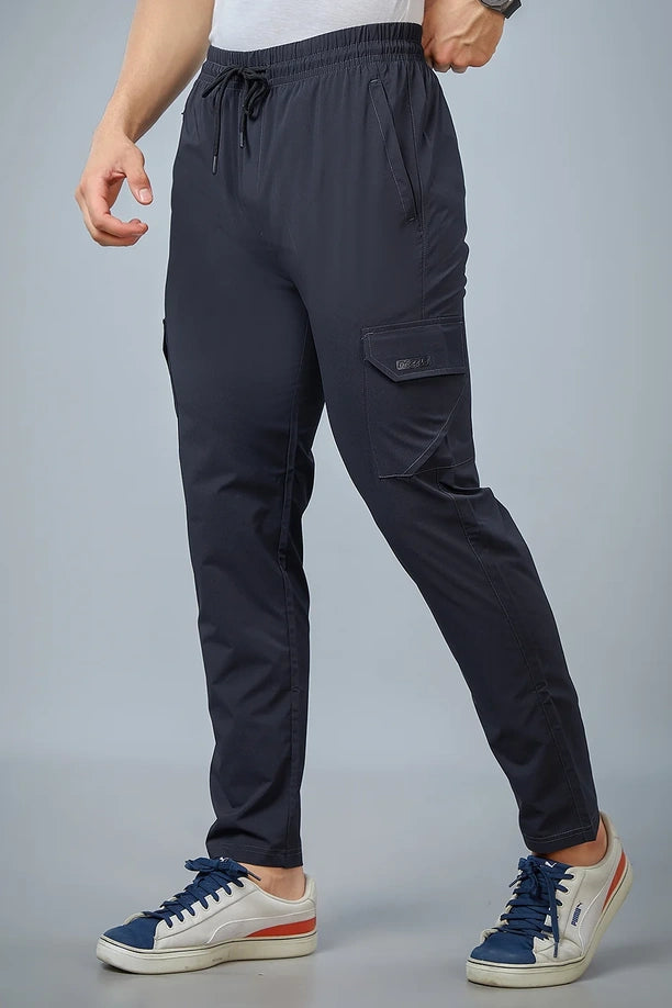 Men Regular Fit Cargo Pants with PILOT