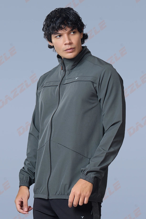 RACE JACKET - DARK GREY