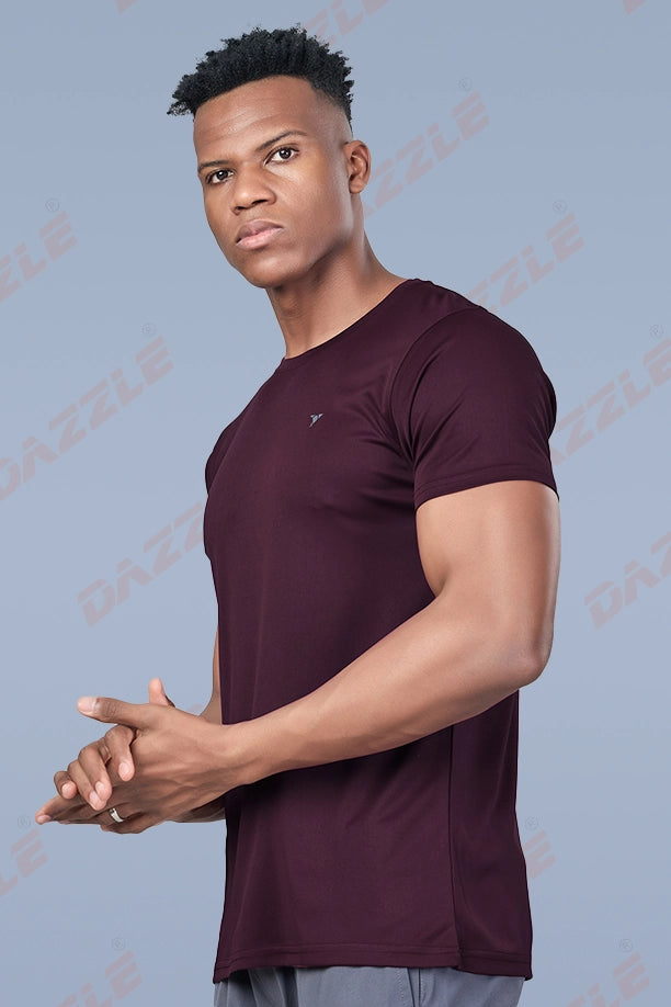 FLY T SHIRT-MAROON