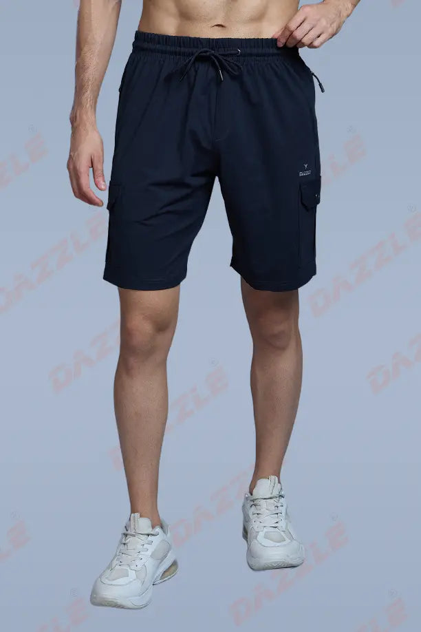 POWER CARGO SHORT - NAVY BLUE