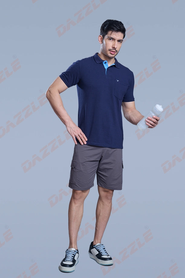 MATTY COMFORT T-SHIRT - NAVY BLUE