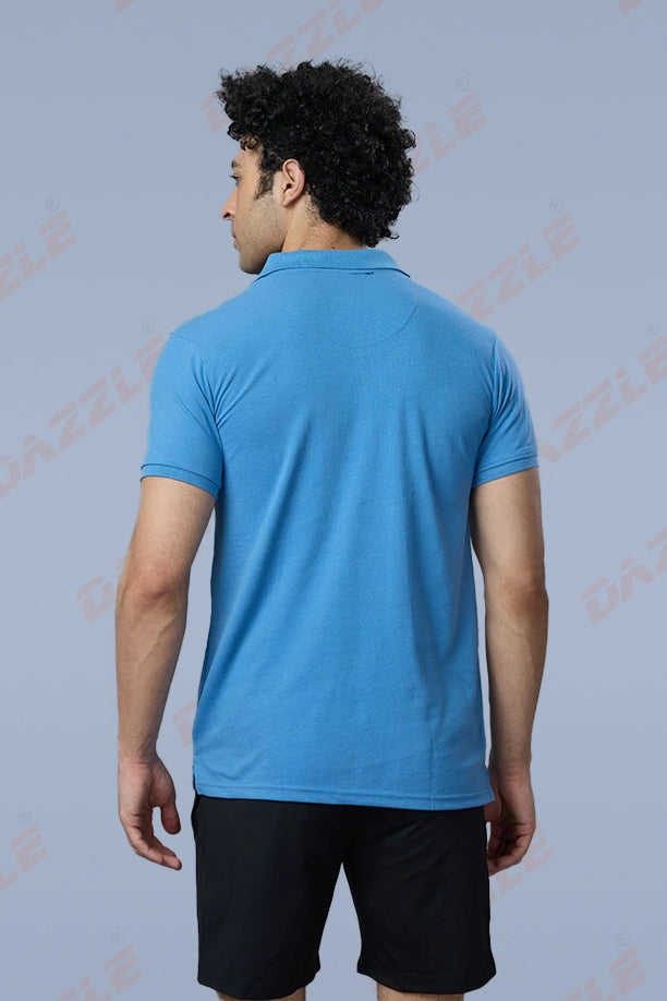 MATTY SLIM FIT T- SHIRT - SKY BLUE