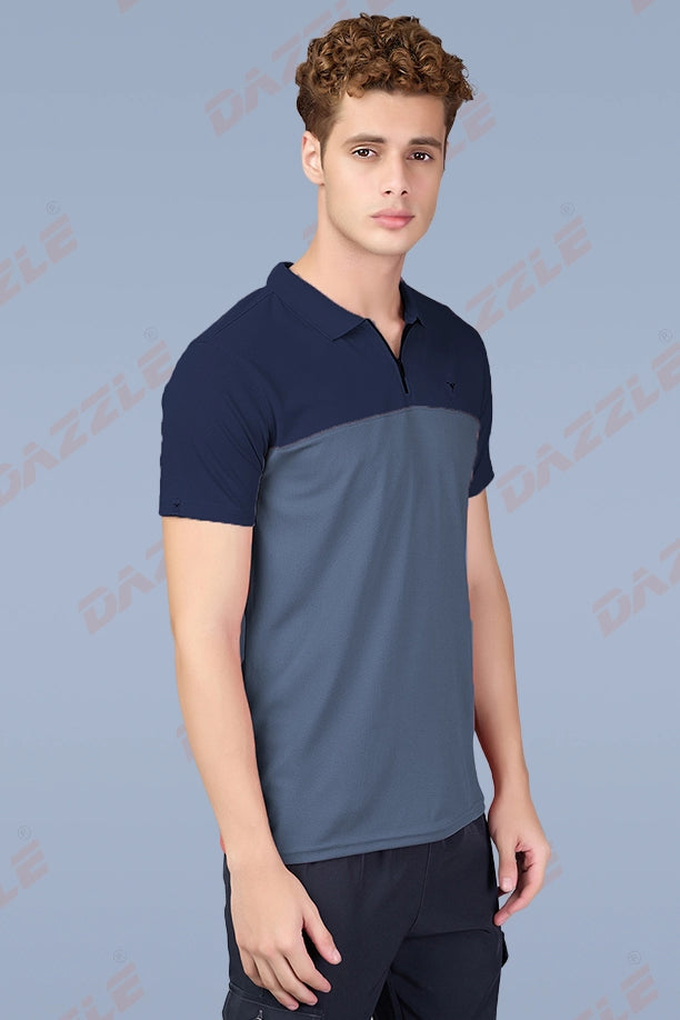 SPRING T SHIRT - NAVYBLUE DARKGREY