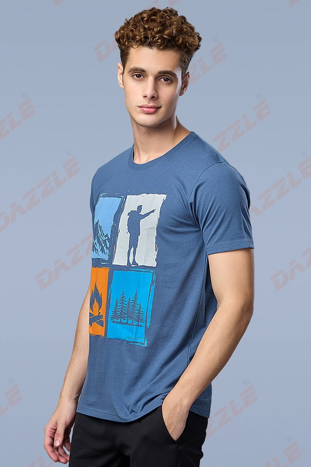 VIBE T-SHIRT - BLUE