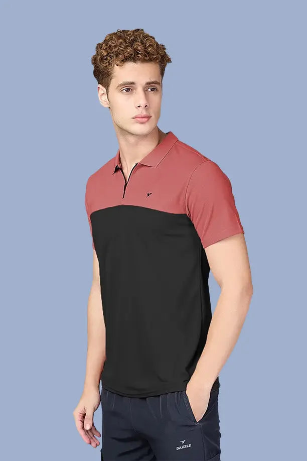 SPRING T SHIRT - BRICK BLACK