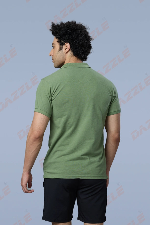 MATTY SLIM FIT T- SHIRT - GREEN