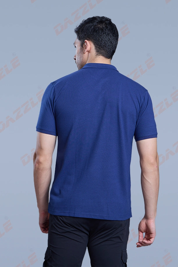 MATTY COMFORT T-SHIRT- INDIGO BLUE