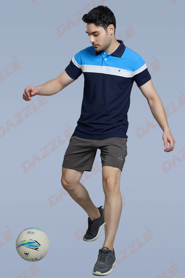 CRAZY MATTY TRENDY T-SHIRT - Navy Blue