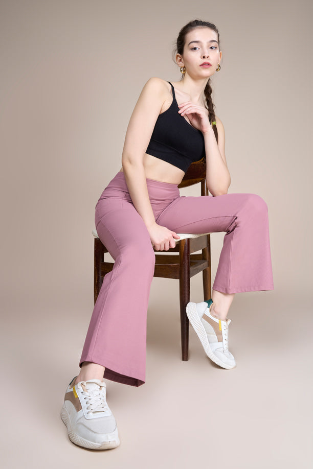 Women Stretch Flare Pants with QUADREX