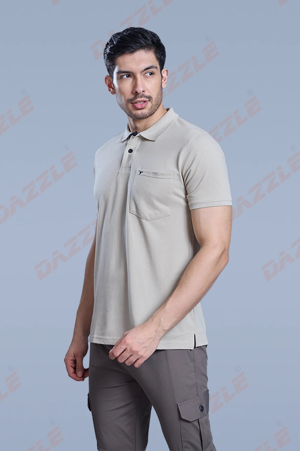 MATTY COMFORT T-SHIRT- LIGHT GREY
