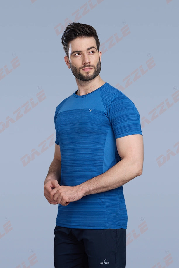 CRAZY FANCY ROUND NECK T-SHIRT - AIR FORCE
