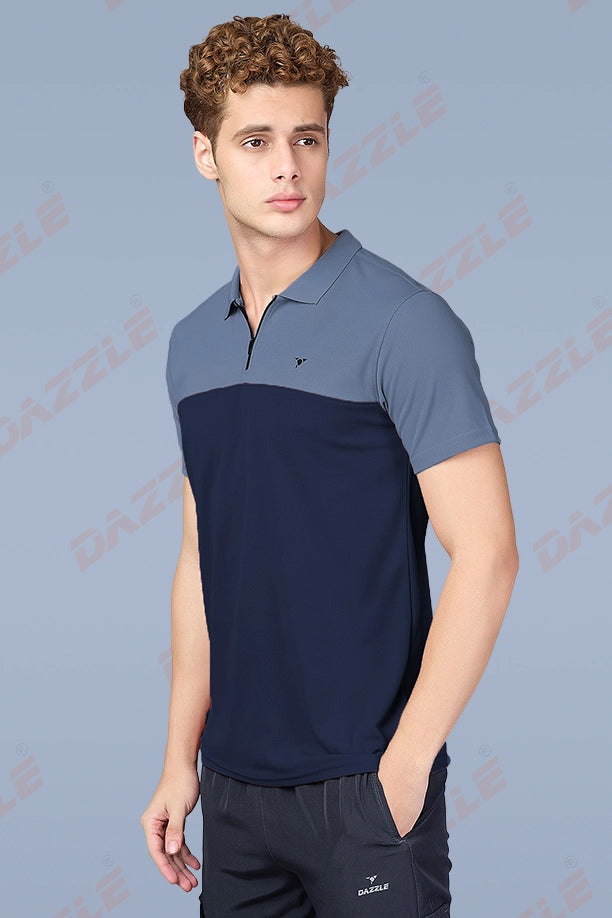 SPRING T SHIRT - DARKGREY NAVYBLUE