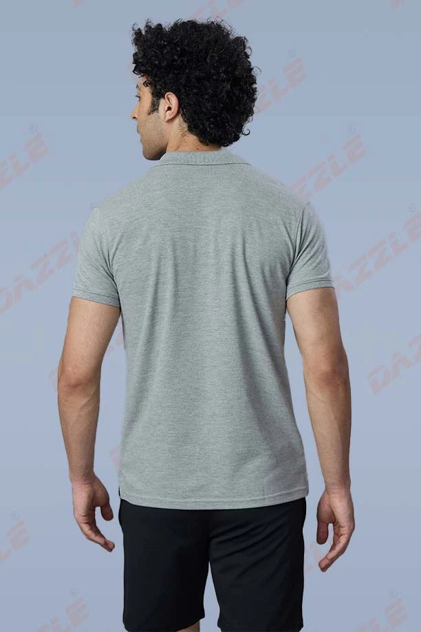MATTY SLIM FIT T- SHIRT - GERY
