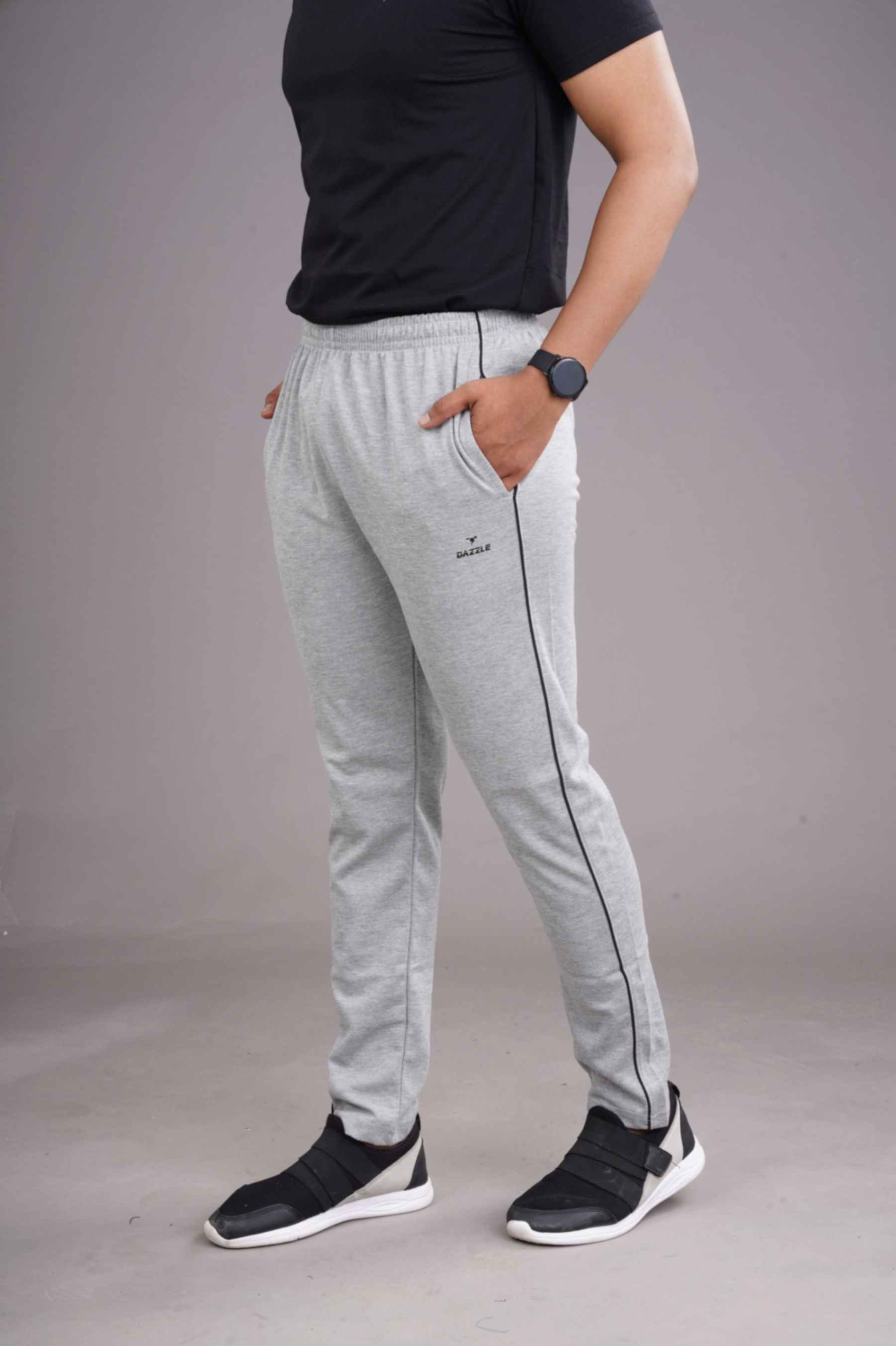 TRACK LOWER PC- SPL-PLAIN  - LIGHT GREY