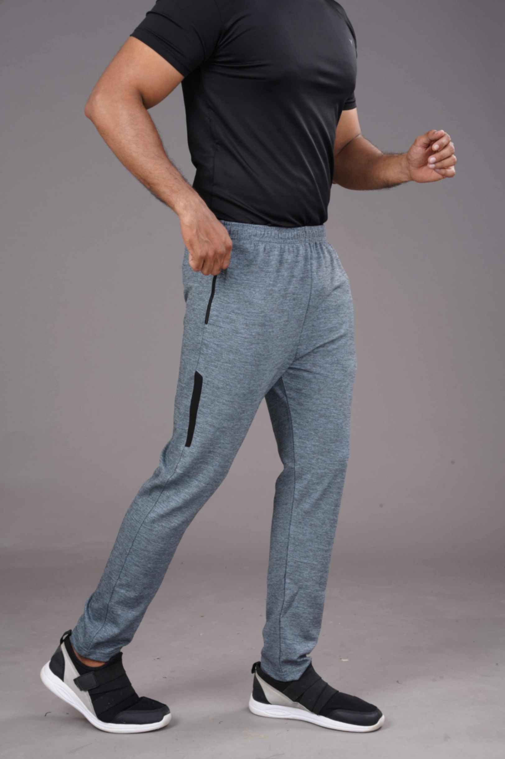 CRAZY MELANGE LOWER - AIR FORCE