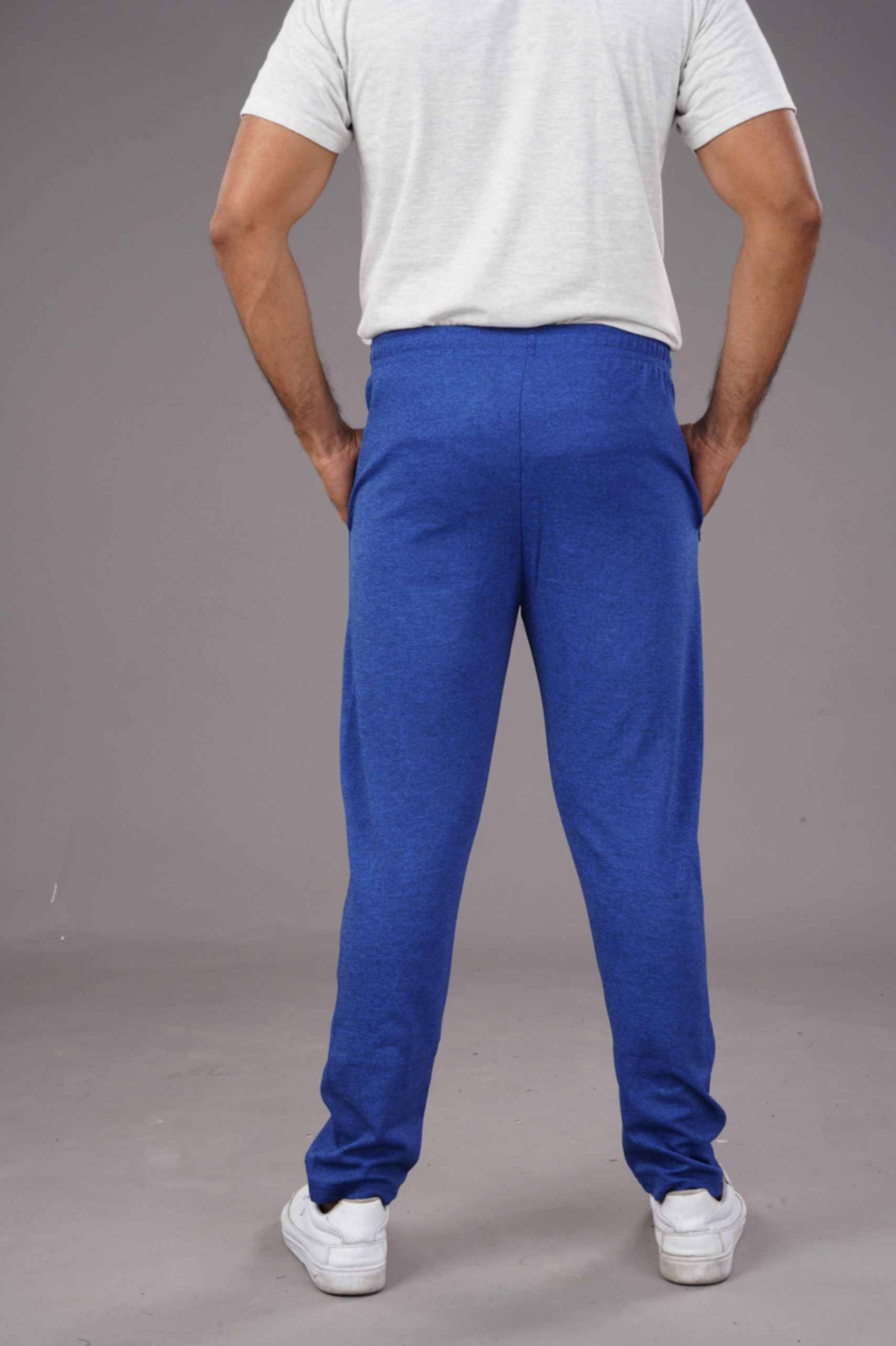 CRAZY MELANGE LOWER - ROYAL BLUE