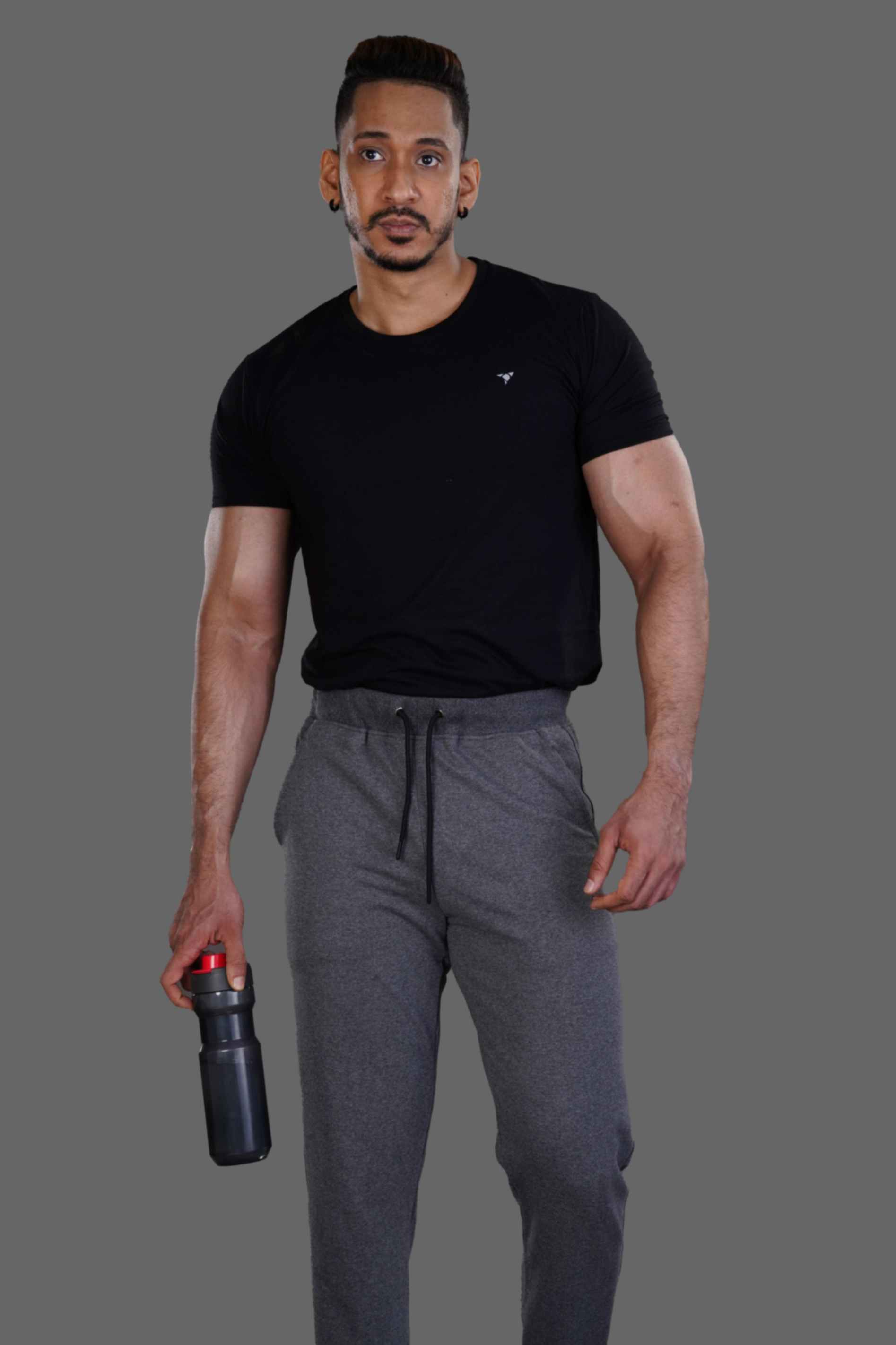 COTTON JOGGER - CARBON GREY
