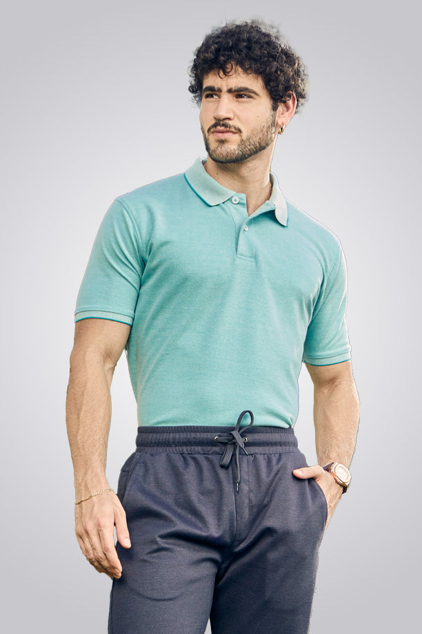 CLASSIC COTTON T-SHIRT - SEA GREEN