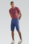 MULTI DRI FIT LONG SHORT - NAVY BLUE