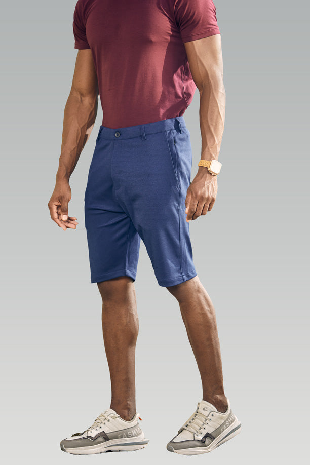 MULTI DRI FIT LONG SHORT - NAVY BLUE