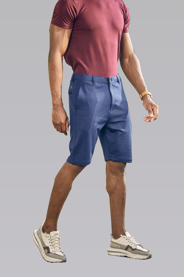 MULTI DRI FIT LONG SHORT - NAVY BLUE