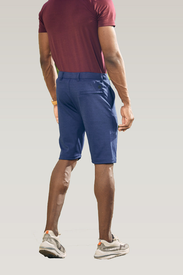 MULTI DRI FIT LONG SHORT - NAVY BLUE