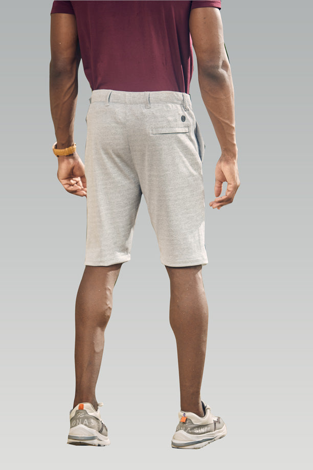 MULTI DRI FIT LONG SHORT - LIGHT GREY