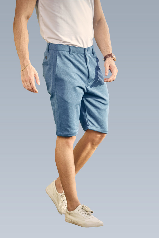 MULTI DRI FIT LONG SHORT - DENIM BLUE