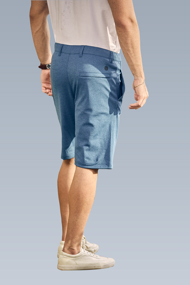 MULTI DRI FIT LONG SHORT - DENIM BLUE
