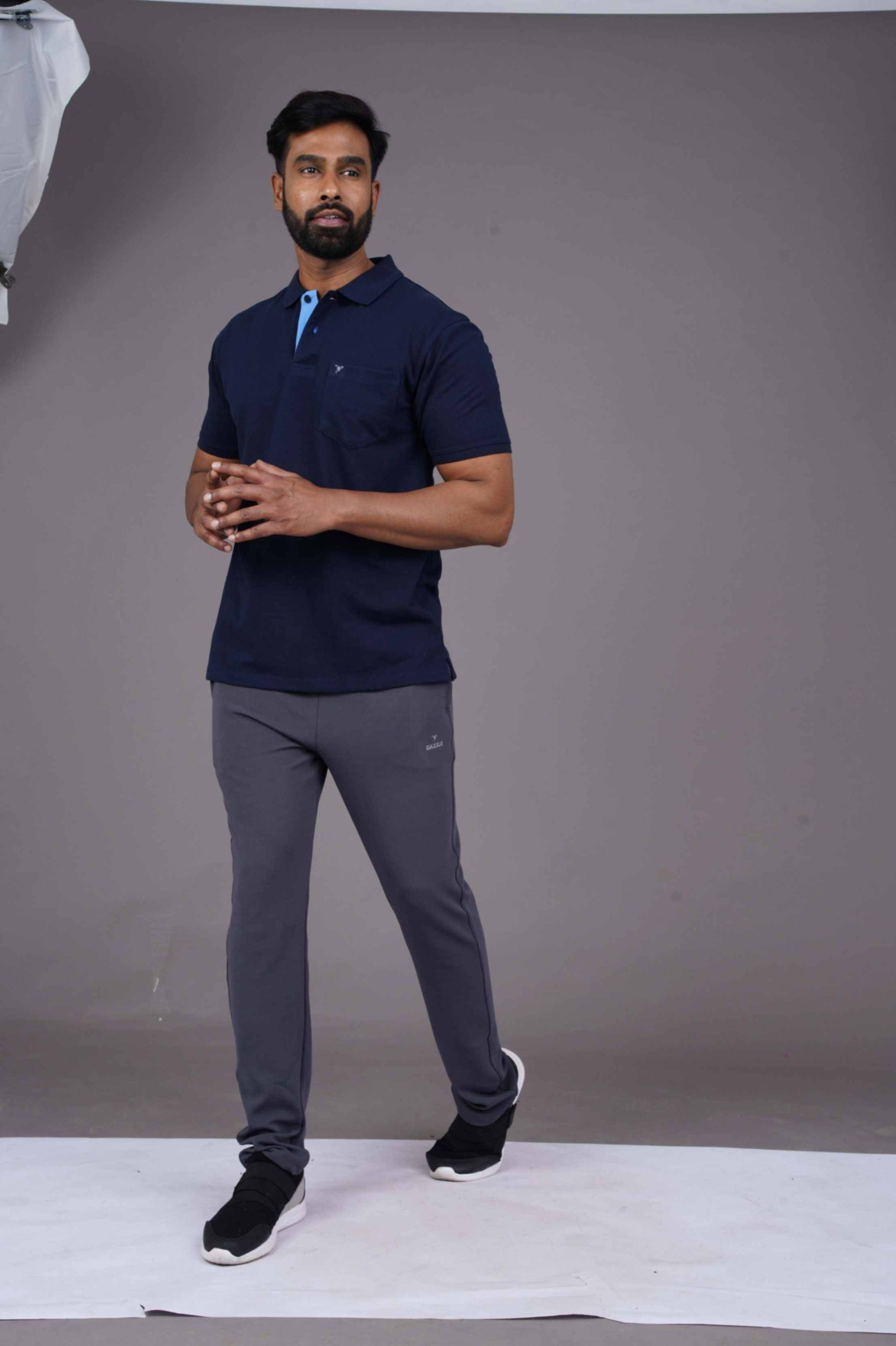 MATTY COMFORT T-SHIRT - NAVY BLUE