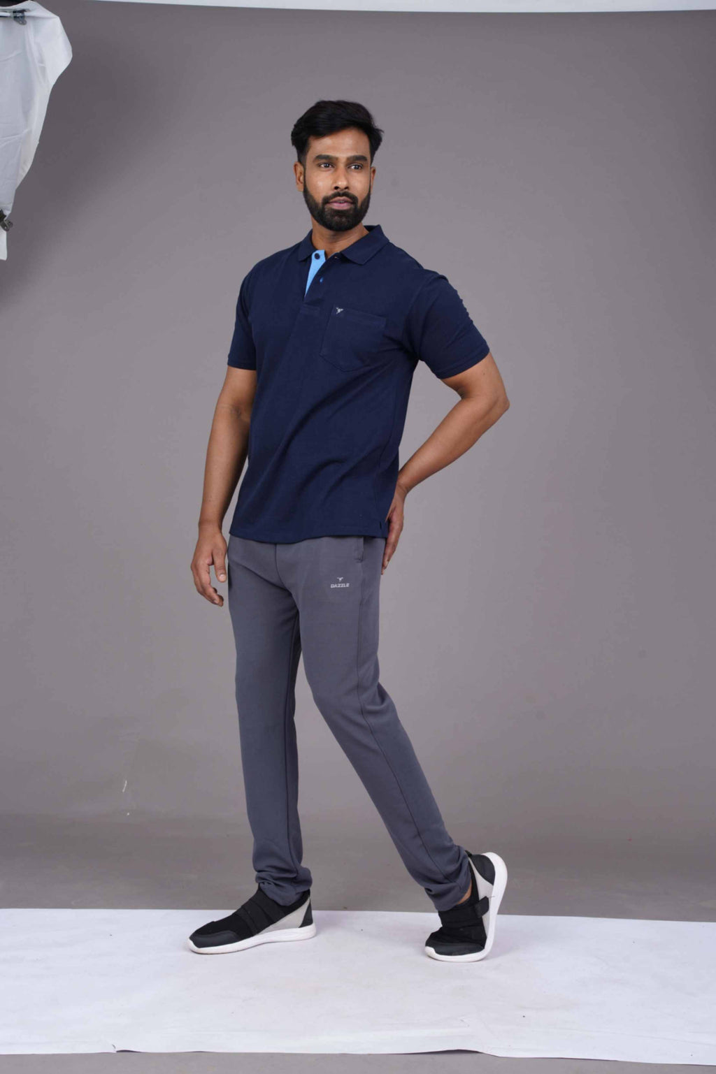 MATTY COMFORT T-SHIRT - NAVY BLUE